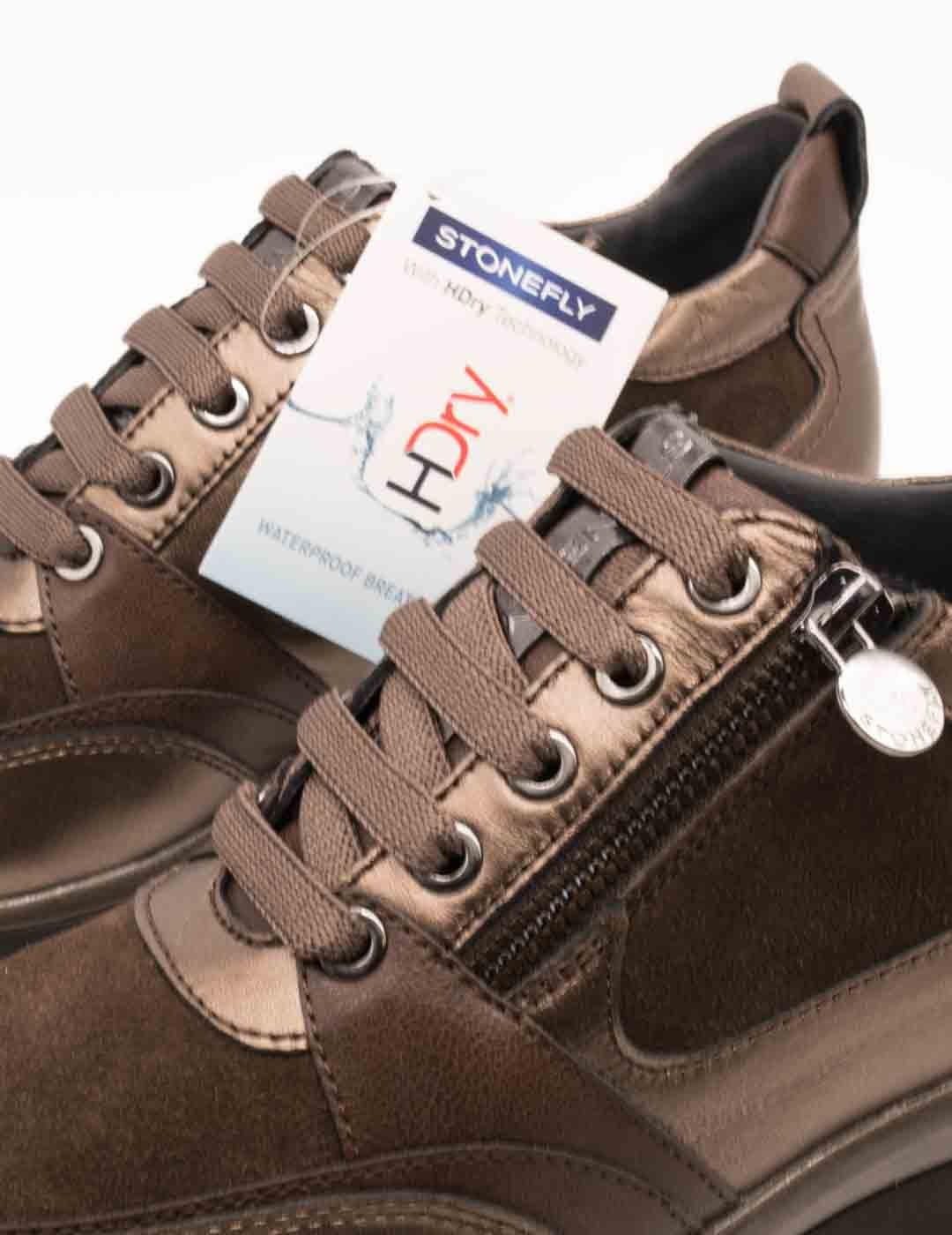 Zapato Stonefly 221739-BA1 Cleryn 16 Fern Brown de Mujer