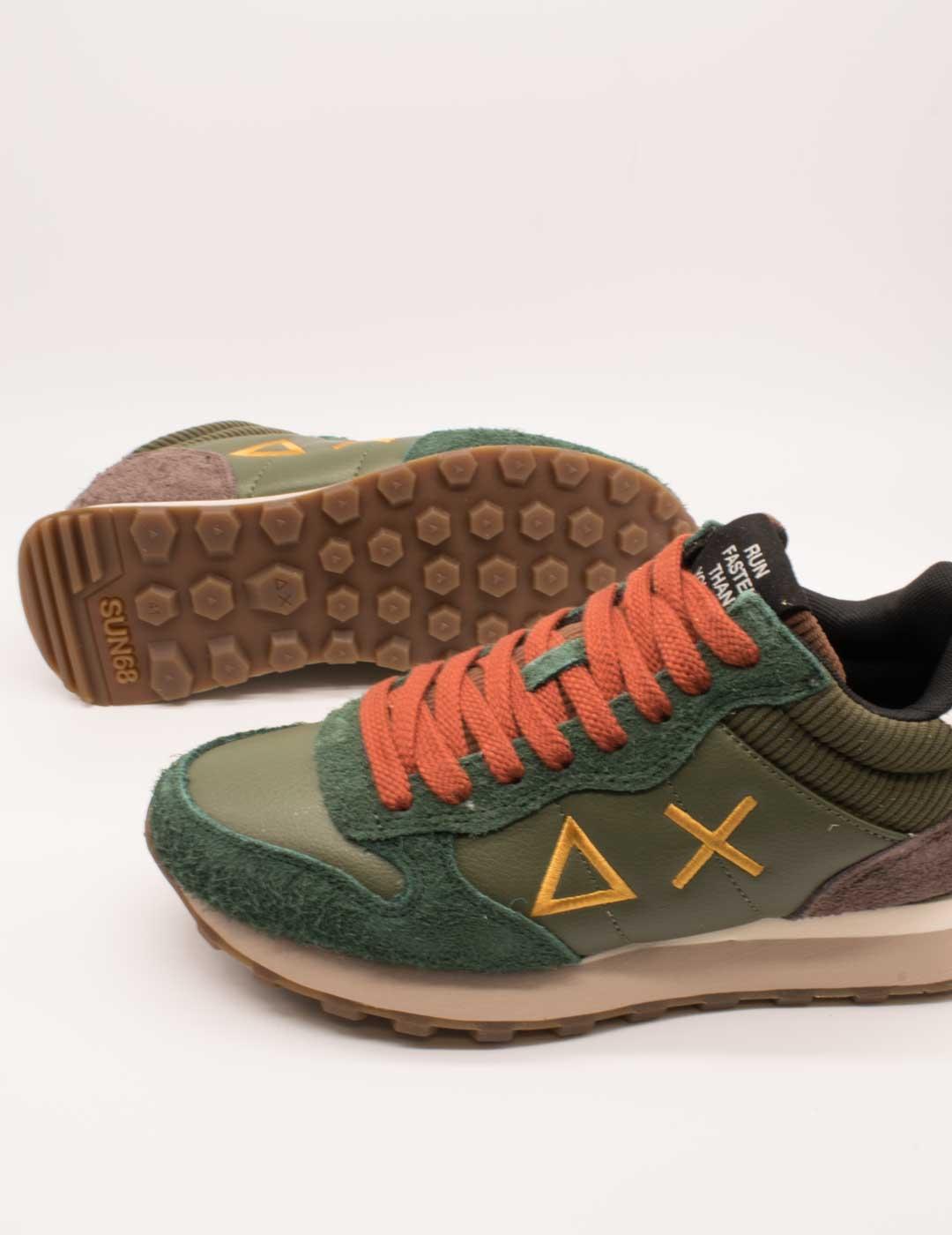 Deportivo SUN68 SCPZ45111 Tom 2.0 S74 Militare de Hombre