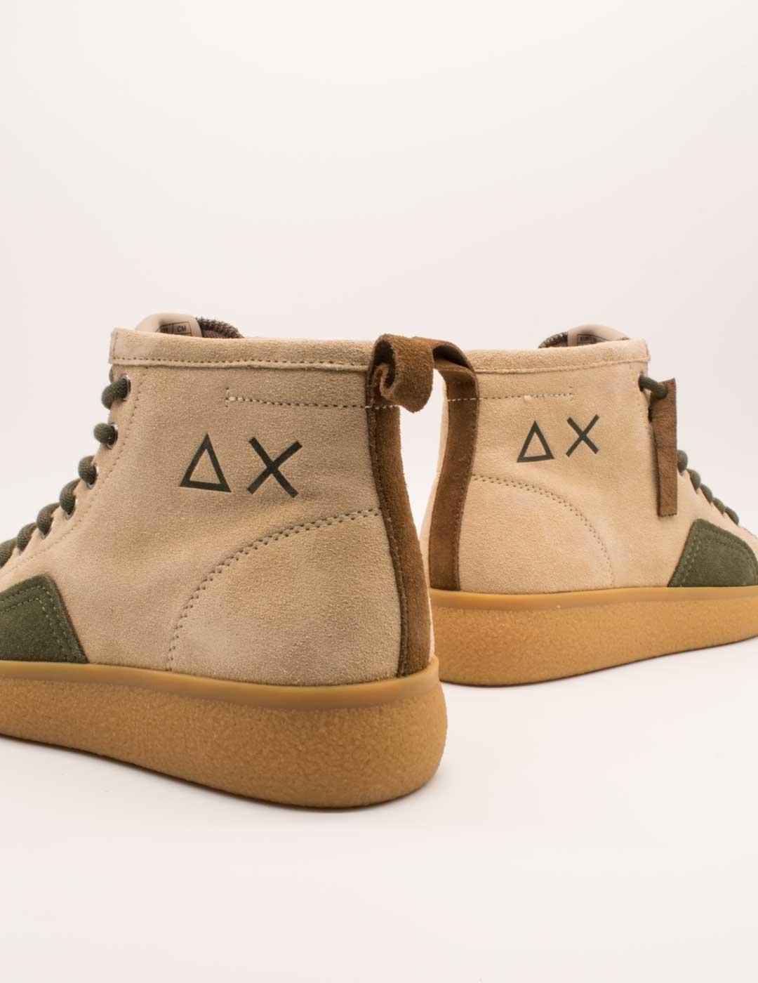 Deportivo SUN68 SCPZ45145 Luis Midi S16 Beige de Hombre