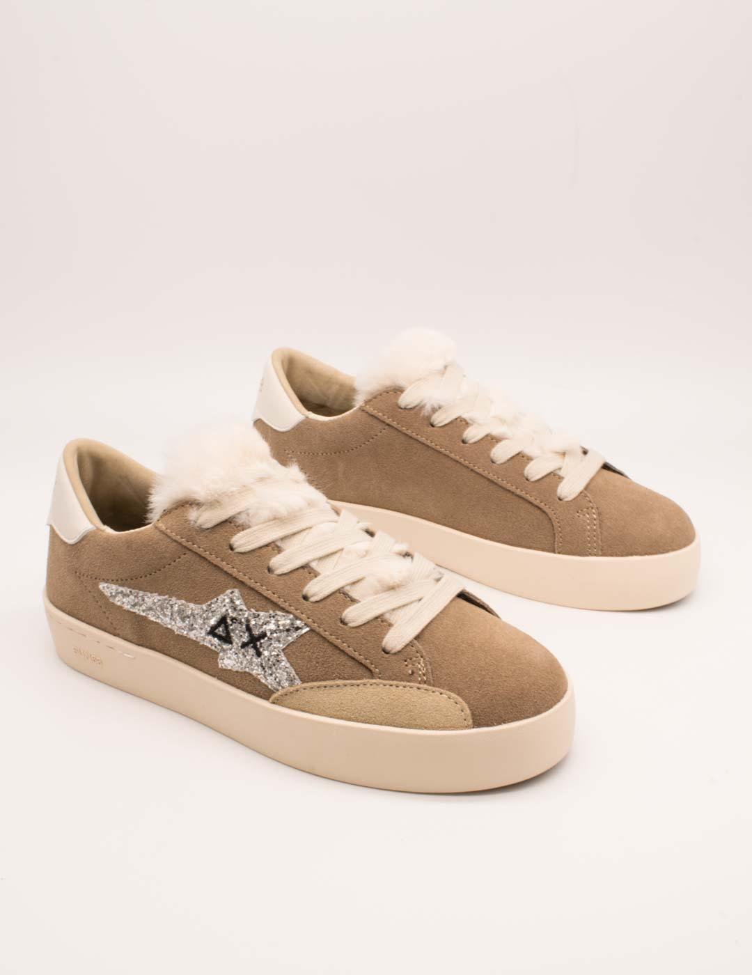 Deportivo SUN68 SCPZ45233 Katy Winter S77 Beige de Mujer