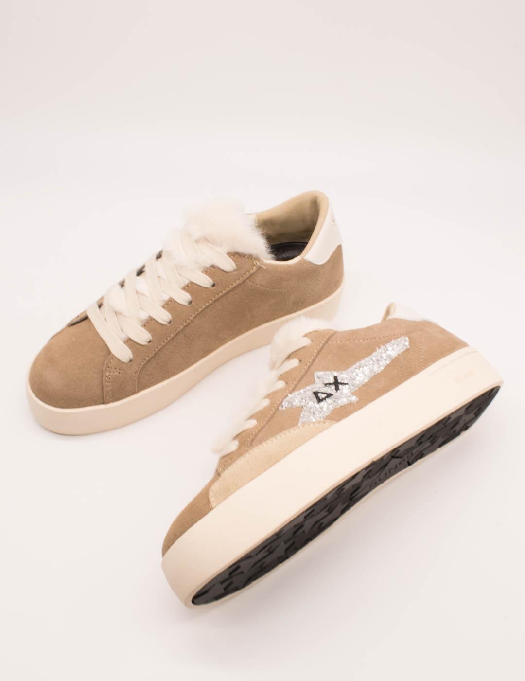 Deportivo SUN68 SCPZ45233 Katy Winter S77 Beige de Mujer