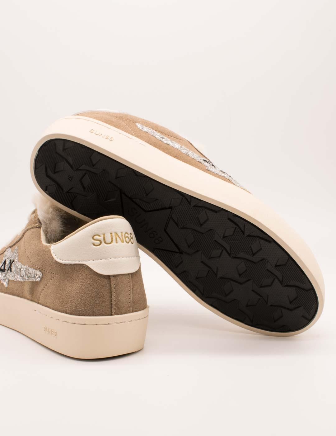 Deportivo SUN68 SCPZ45233 Katy Winter S77 Beige de Mujer