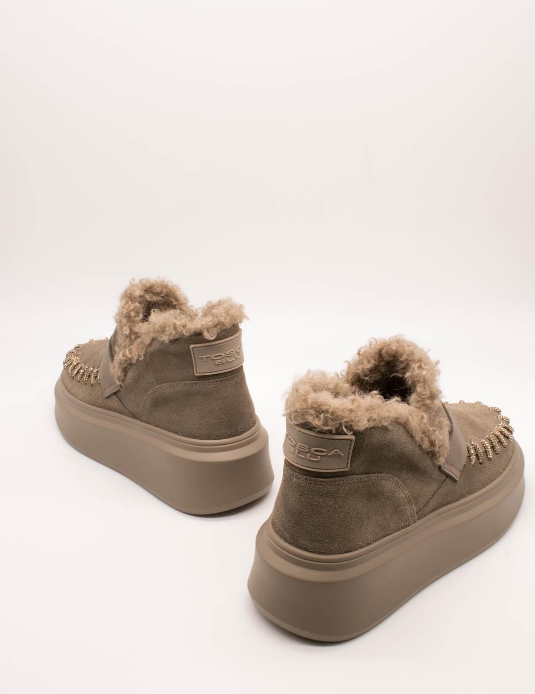 Botín Tosca Blue SF2552S560 Vivienne C64 Fango de Mujer