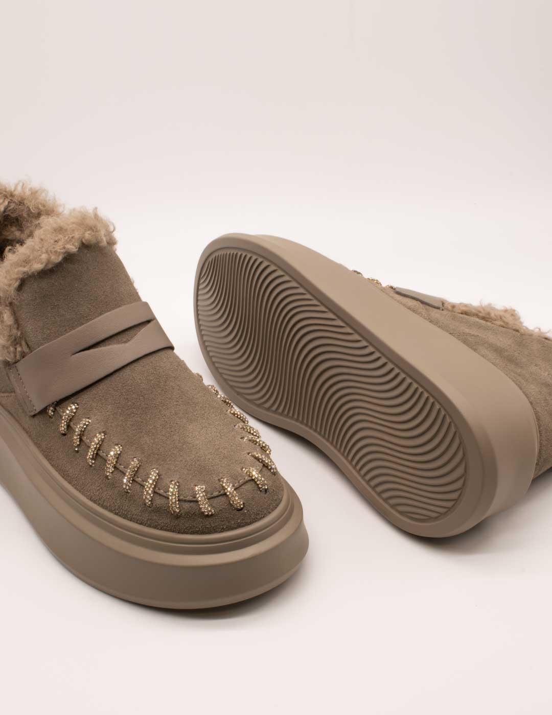 Botín Tosca Blue SF2552S560 Vivienne C64 Fango de Mujer