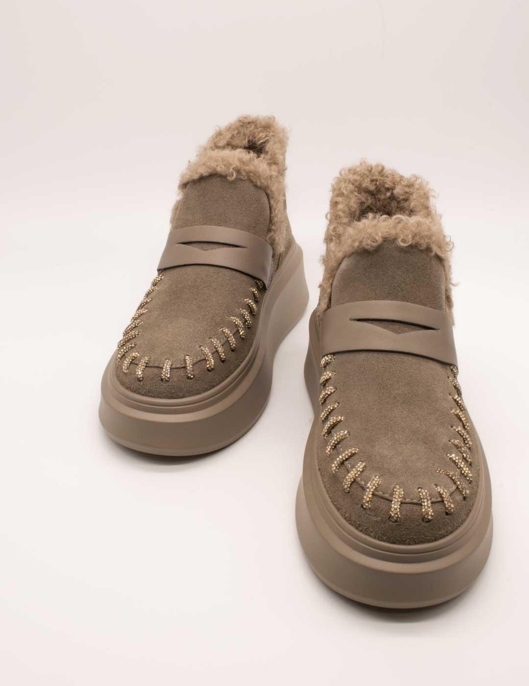 Botín Tosca Blue SF2552S560 Vivienne C64 Fango de Mujer