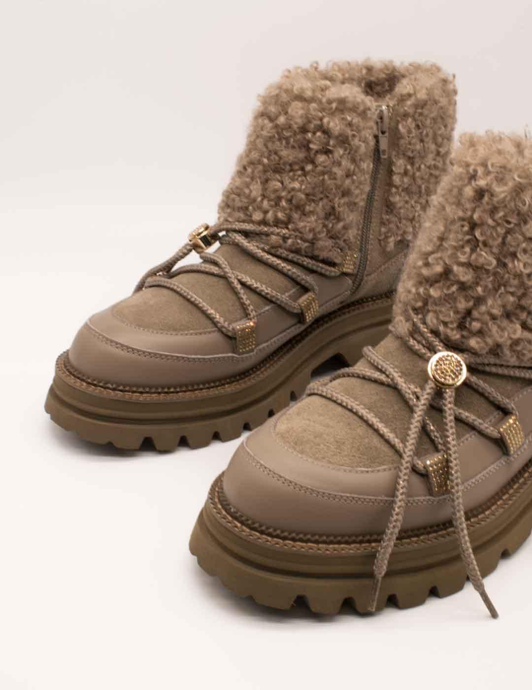 Botín Tosca Blue SF2547S499 Roxane C64 Fango de Mujer