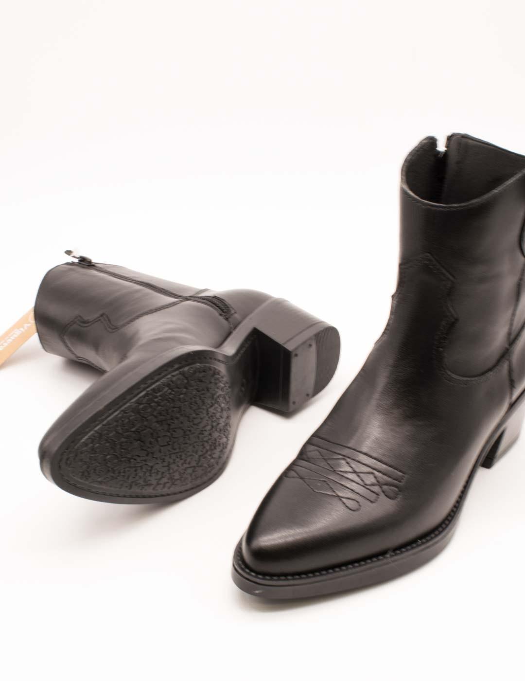 Botín Viguera 8021 Crimea Negro de Mujer