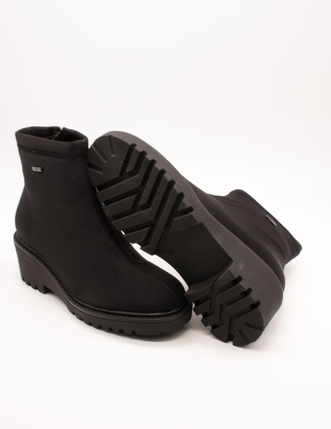 Botín Viguera 8284 Licra Nicol Negro de Mujer