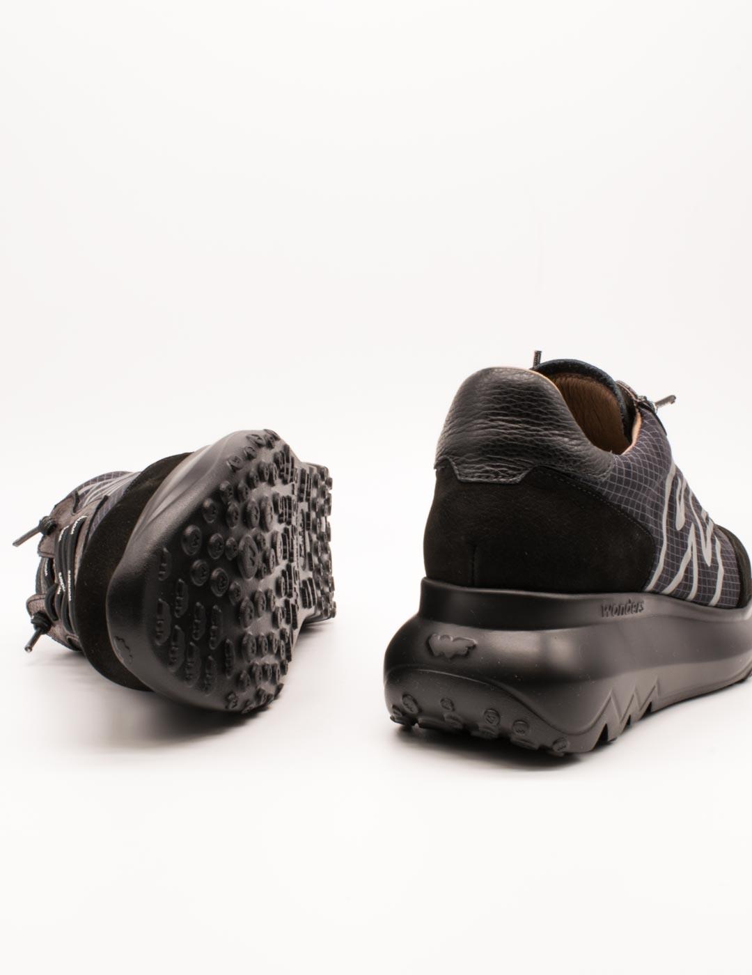 Deportivo Wonders A-4001 Combi Negro de Mujer