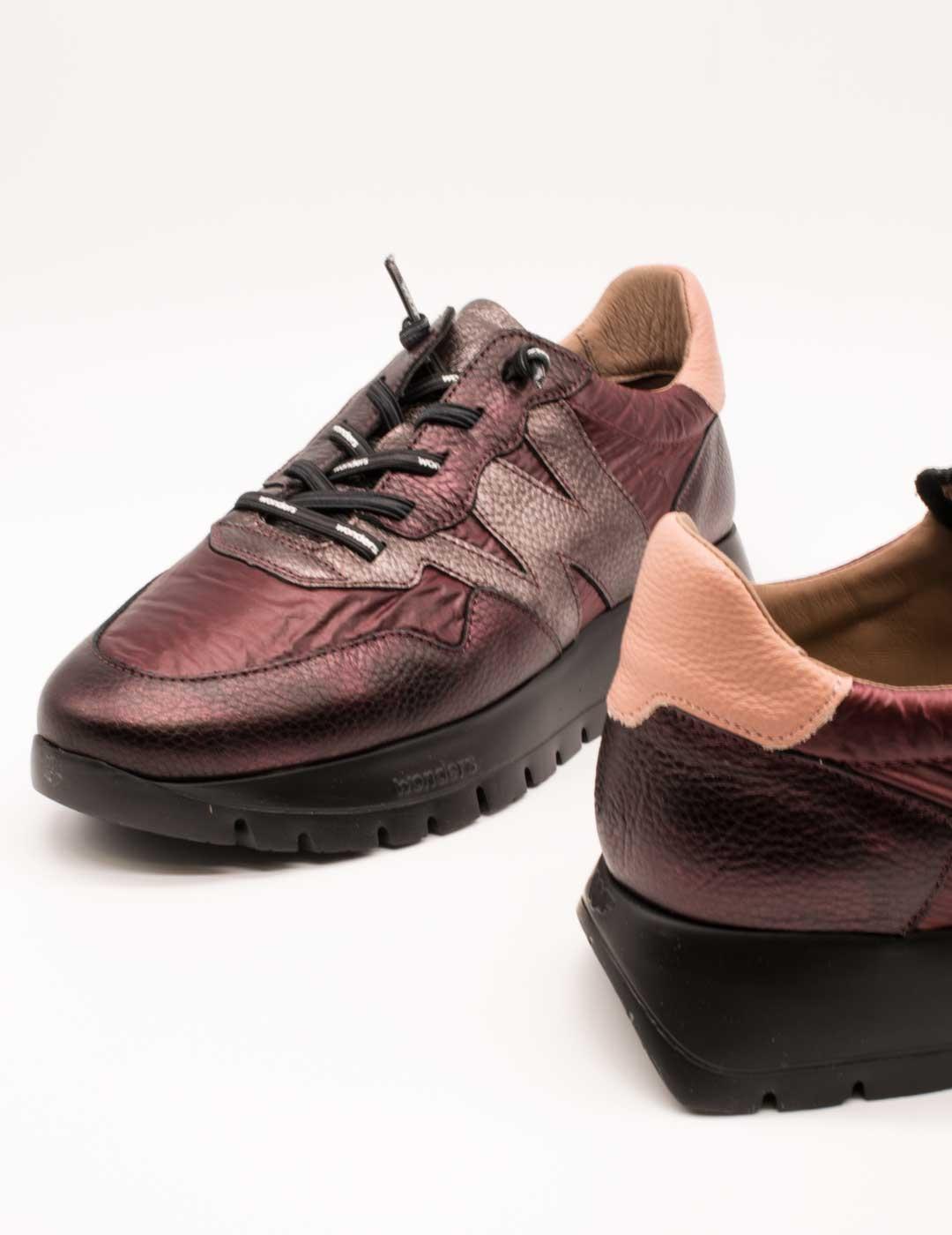 Deportivo Wonders A-2491 Combi Cobre-Plomo de Mujer