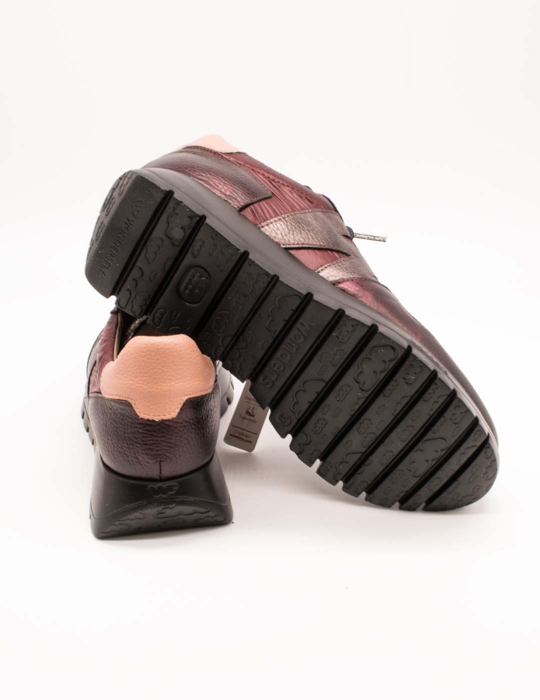 Deportivo Wonders A-2491 Combi Cobre-Plomo de Mujer