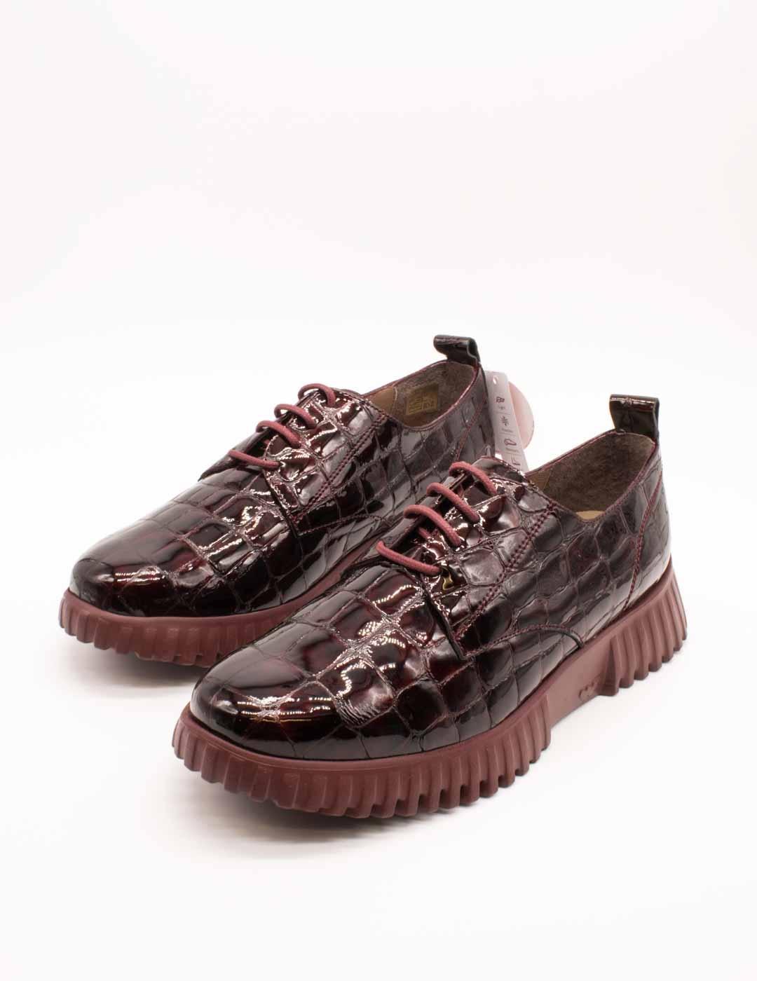 Zapato Wonders A-4401 Garda Vino de Mujer