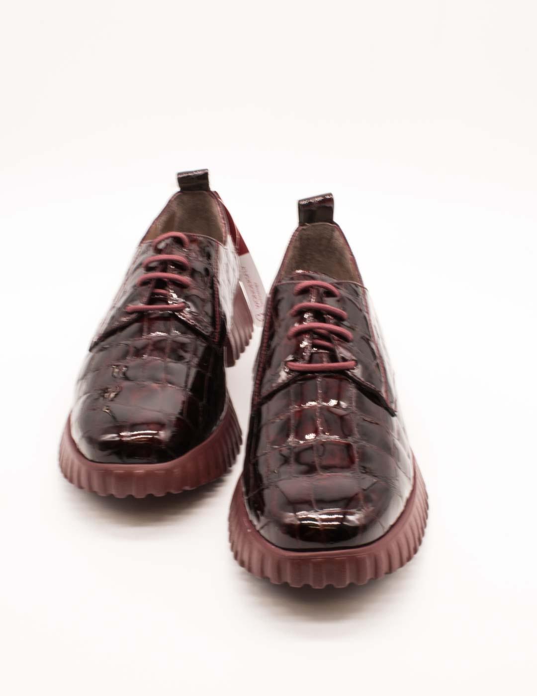 Zapato Wonders A-4401 Garda Vino de Mujer
