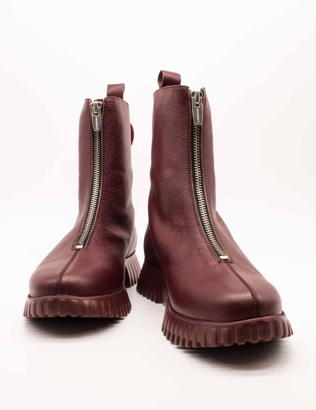 Botín Wonders A-4403 Wild Vino de Mujer