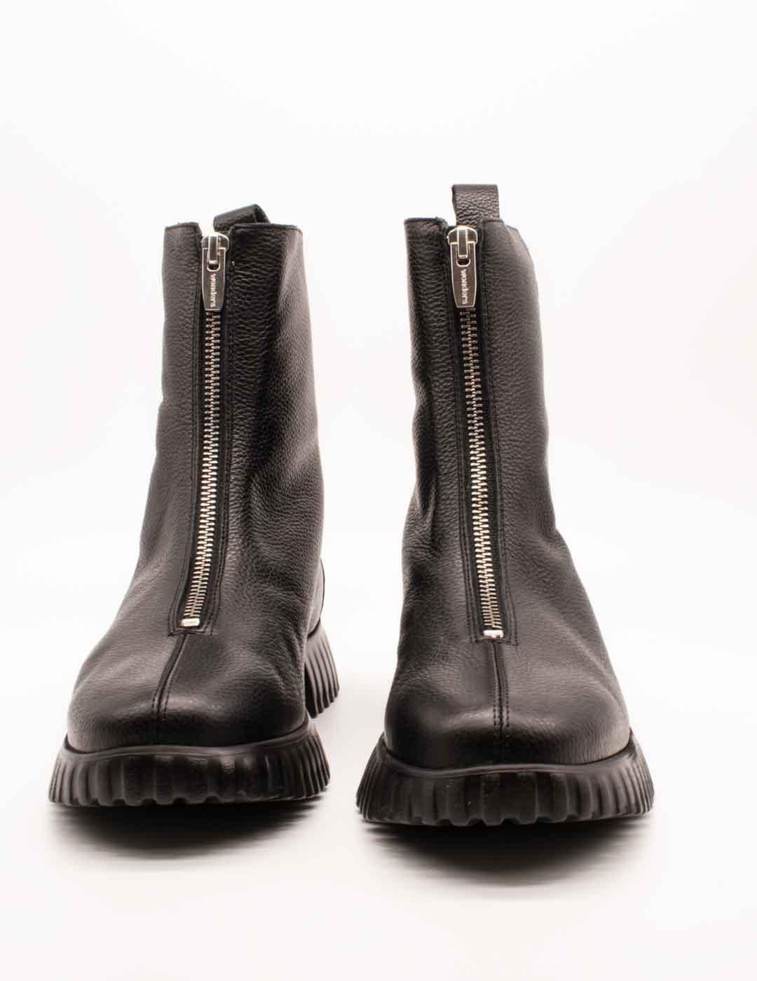 Botín Wonders A-4403 Wild Negro de Mujer