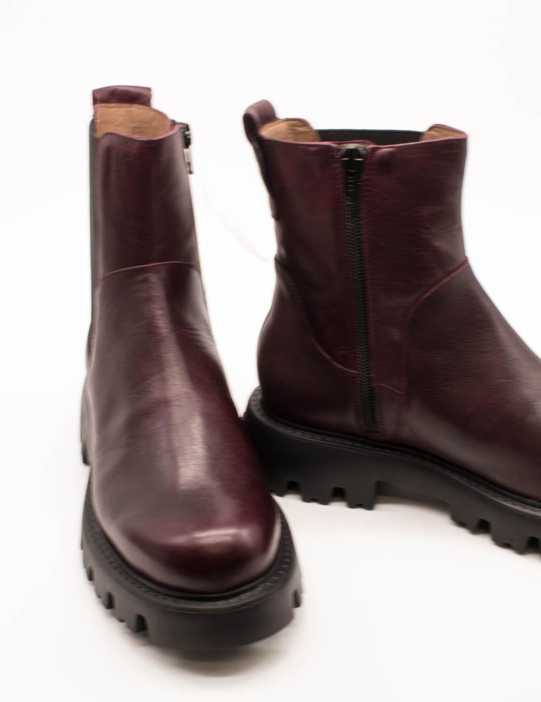 Botín Wonders C-7511 Bulut Vino de Mujer