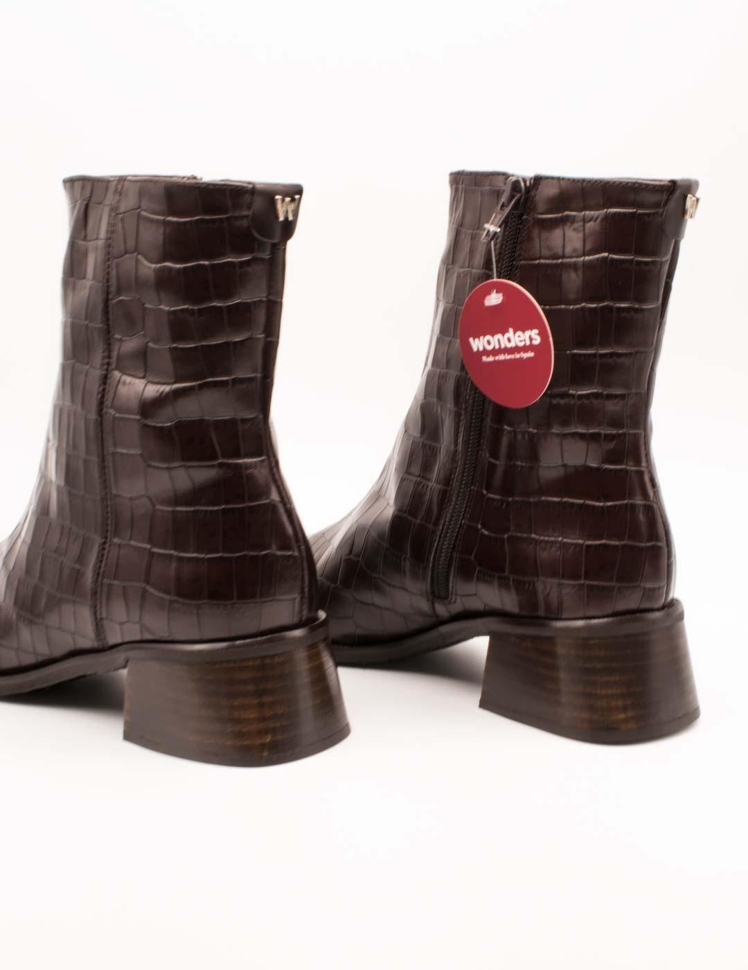 Botín Wonders D-1601 Austral Testa de Mujer