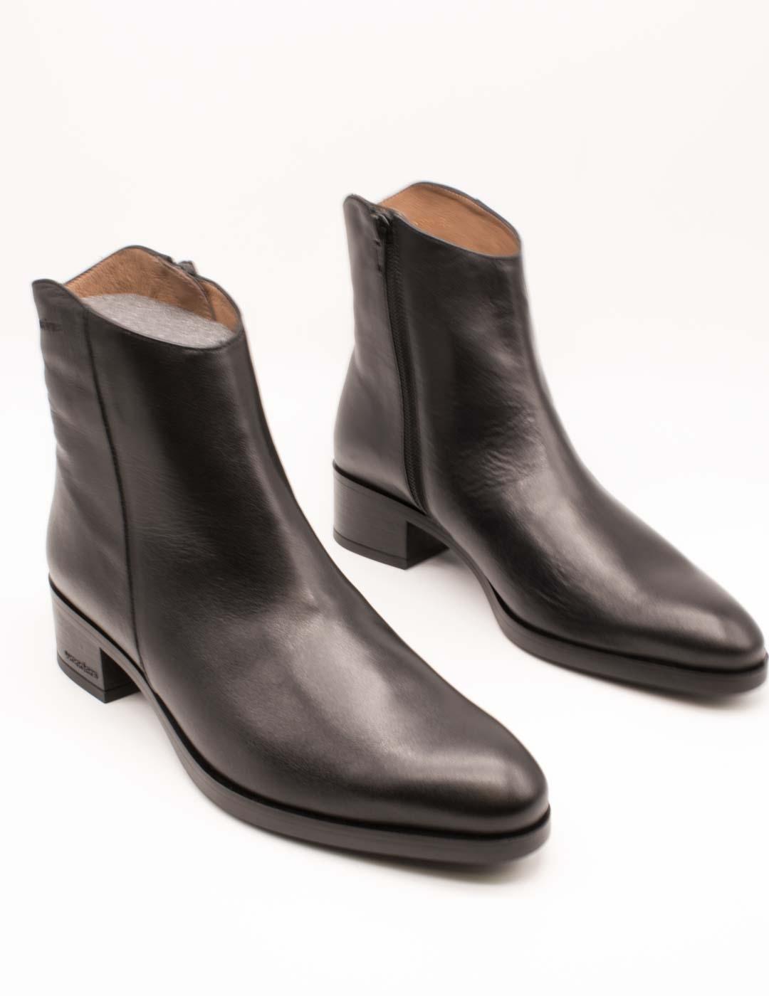 Botín Wonders D-1801 Isy Negro de Mujer