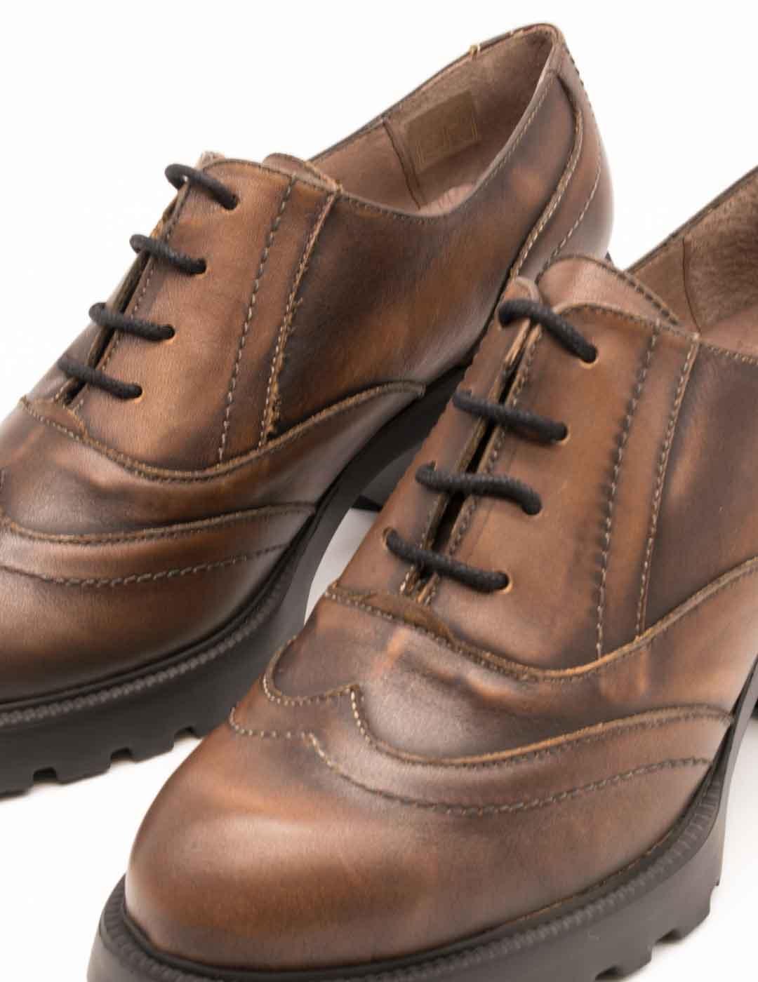 Zapato Wonders G-7202 Asport Cuero de Mujer