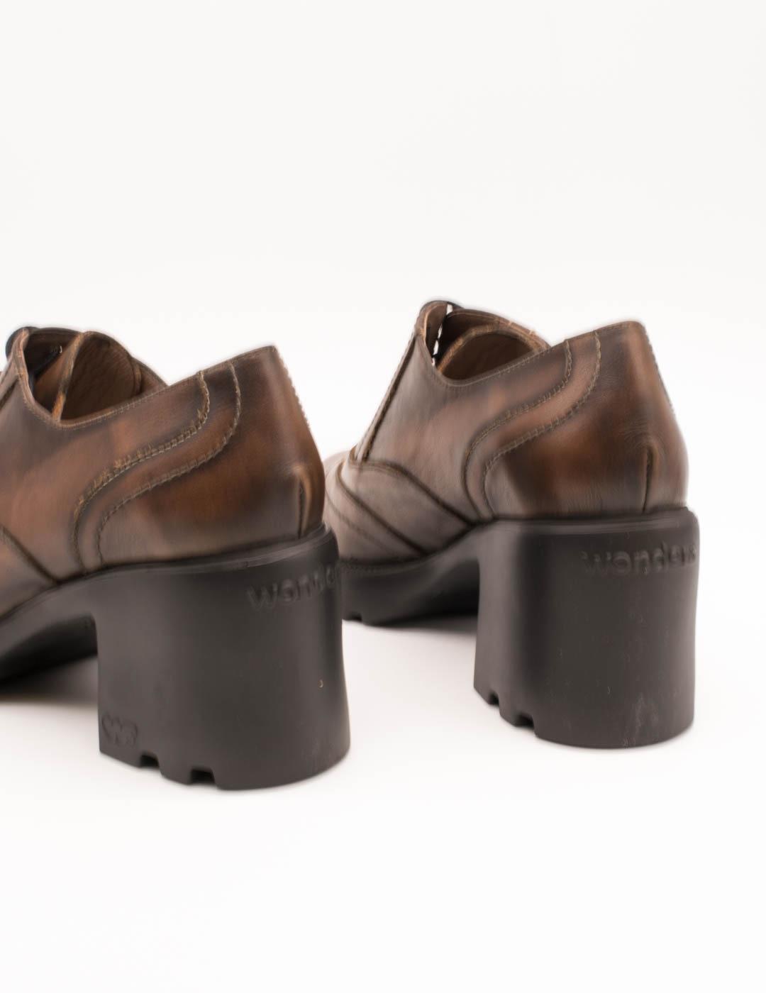 Zapato Wonders G-7202 Asport Cuero de Mujer