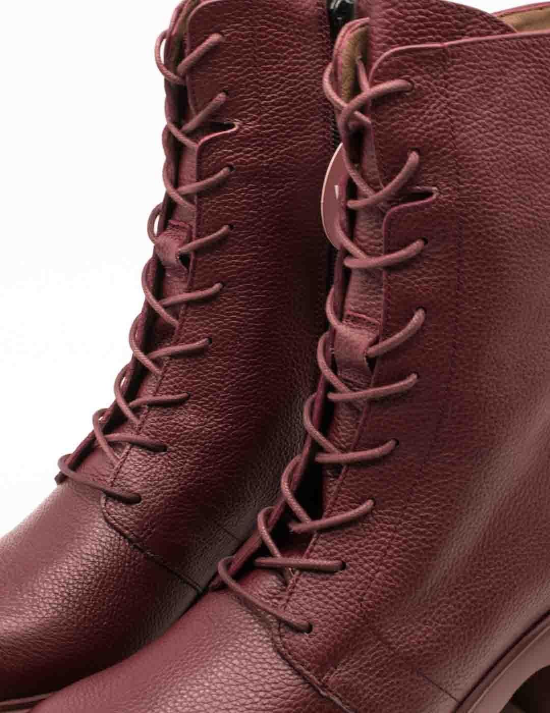 Botín Wonders E-7124 Wild Vino de Mujer