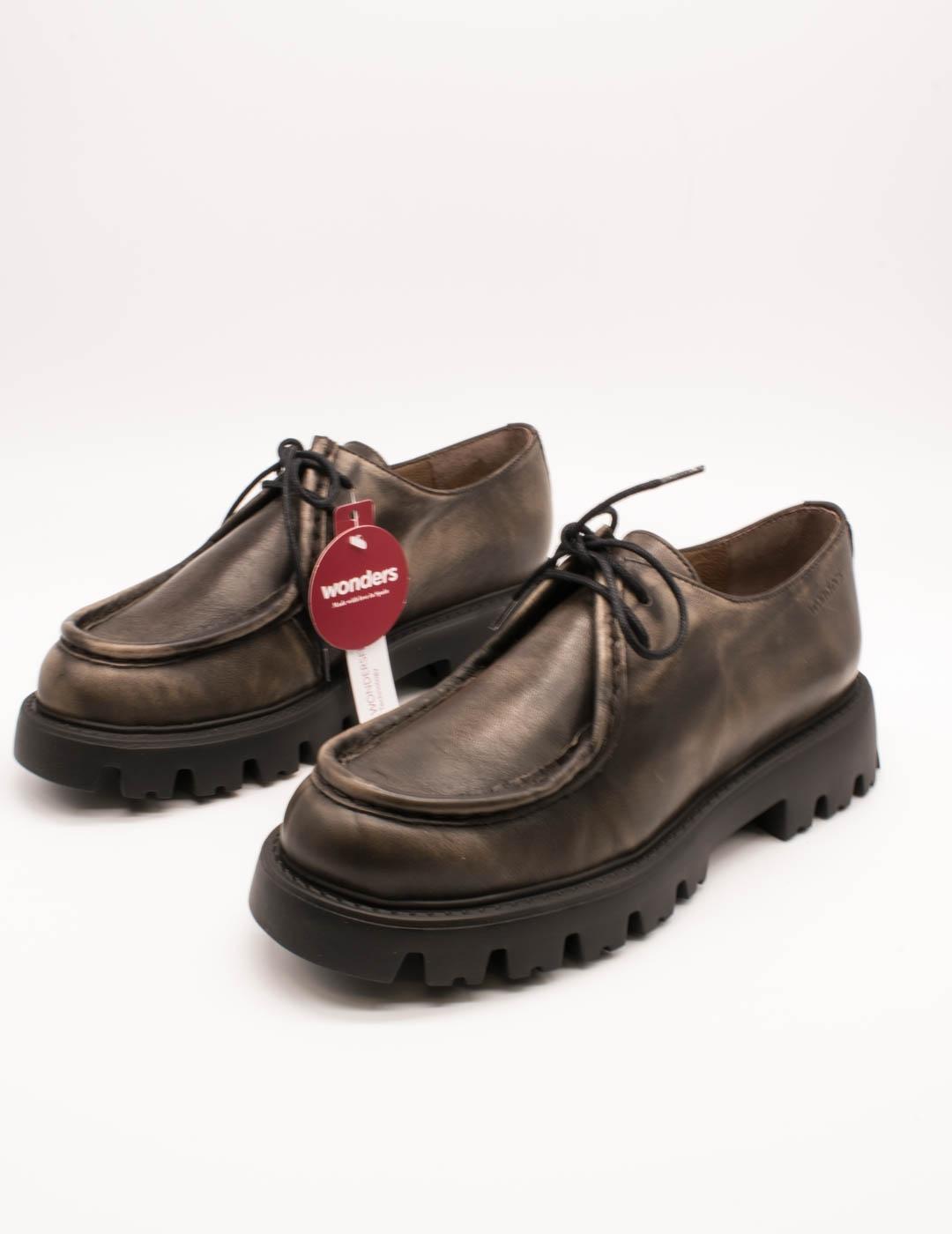 Zapato Wonders C-7514 Asport Taupe de Mujer