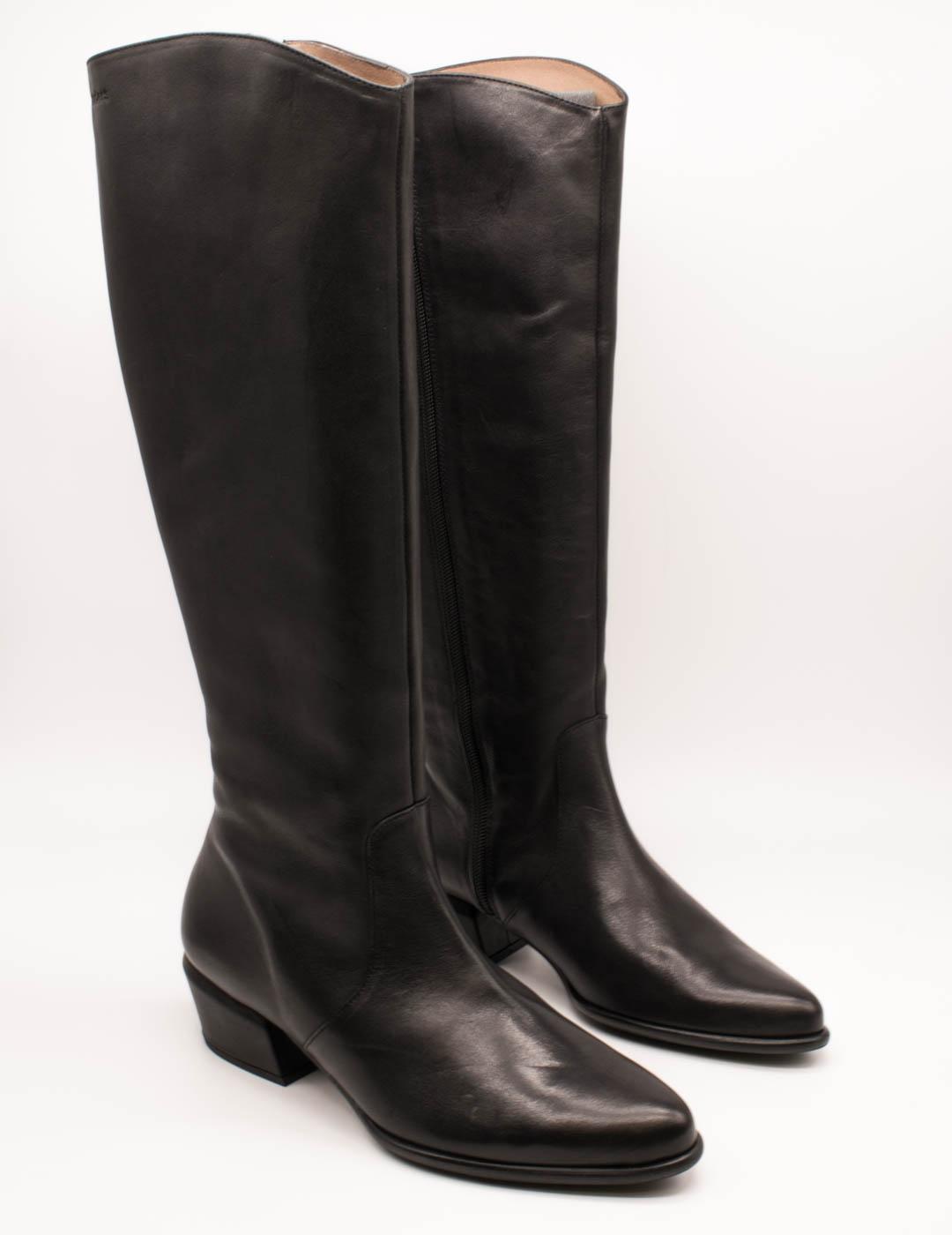 Bota Wonders D-2003 Bulut Negro de Mujer