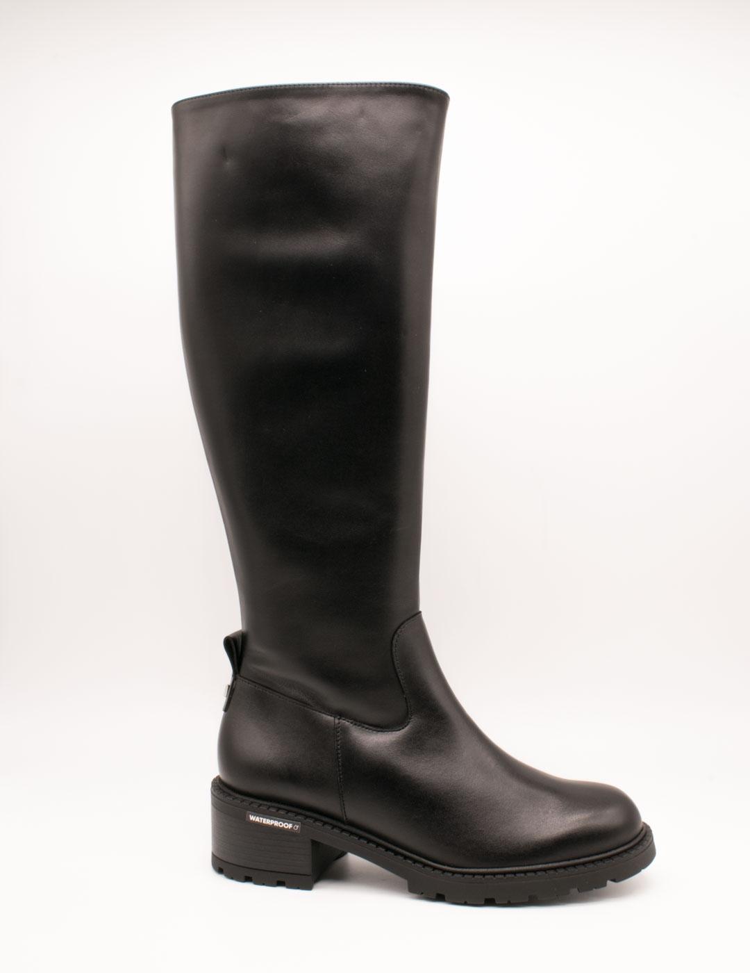 Bota Wonders D-1425 Wonderdry Negro de Mujer