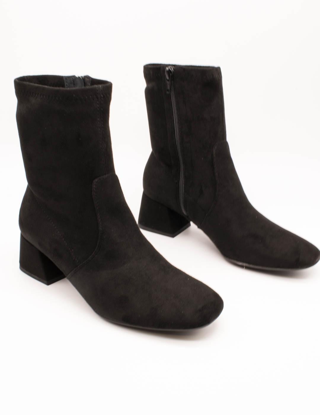 Botín Wonders G-5530 Bamara Negro de Mujer