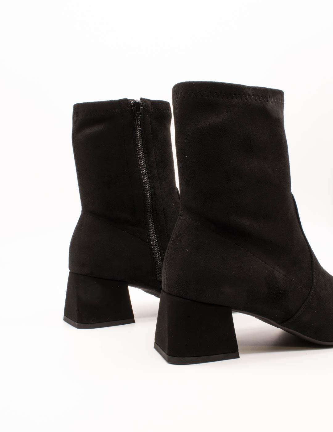 Botín Wonders G-5530 Bamara Negro de Mujer