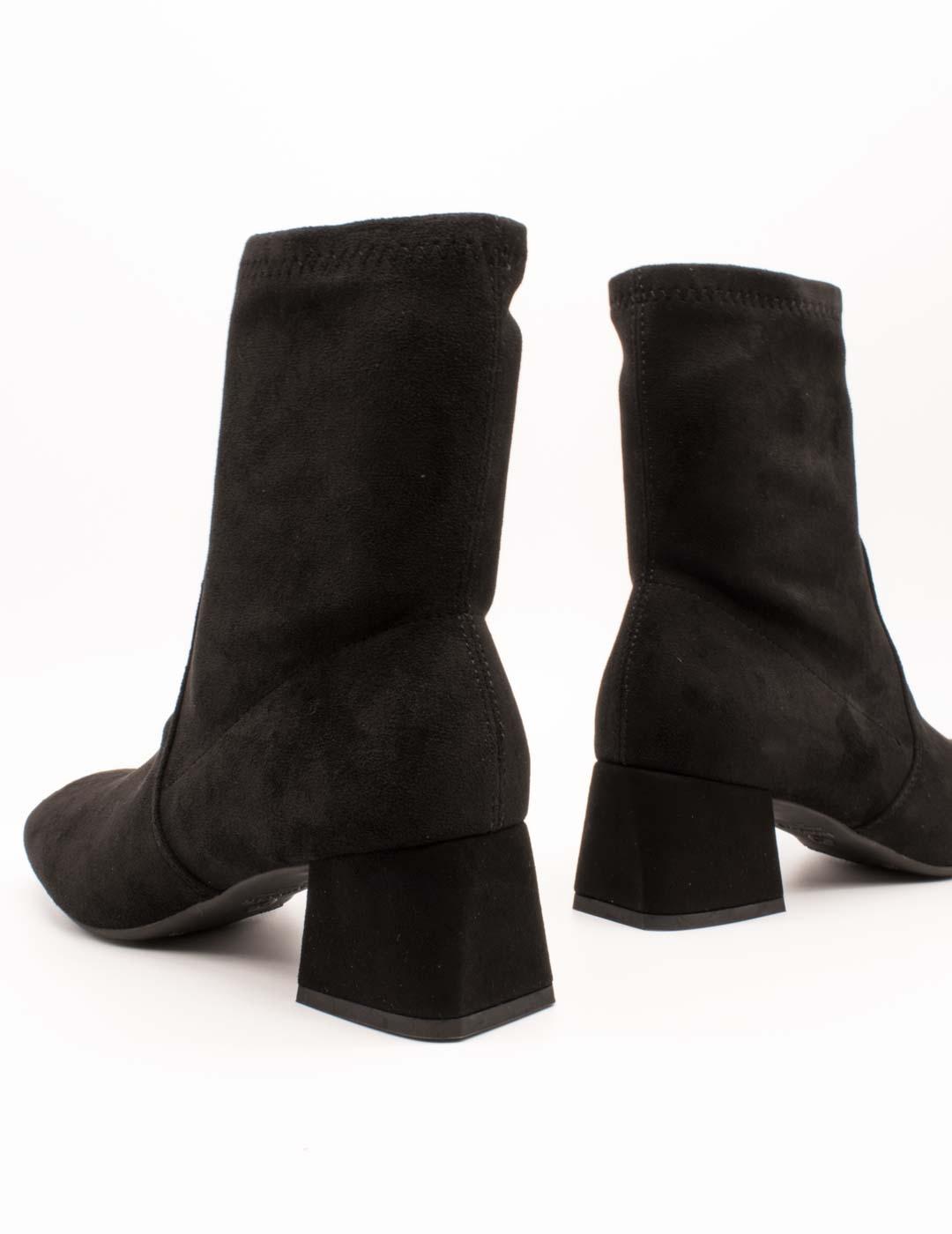 Botín Wonders G-5530 Bamara Negro de Mujer