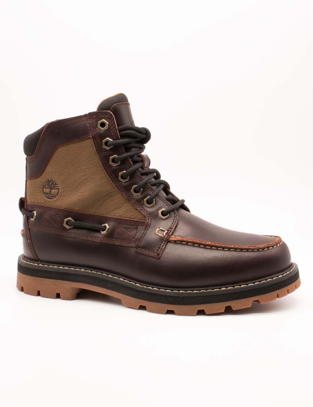 Bota Timberland A697H-EIW1 Briton Road Burgundy de Hombre