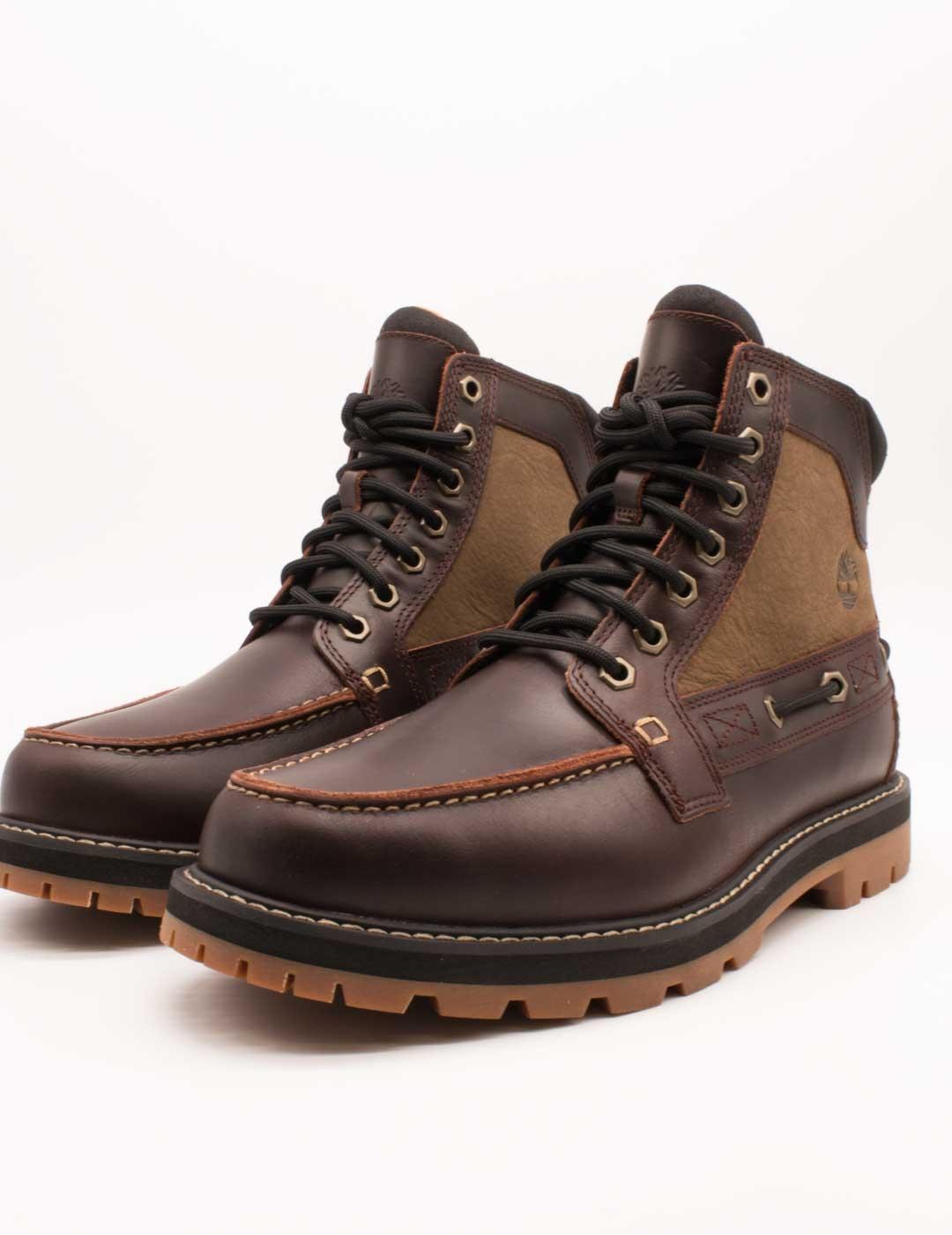 Bota Timberland A697H-EIW1 Briton Road Burgundy de Hombre