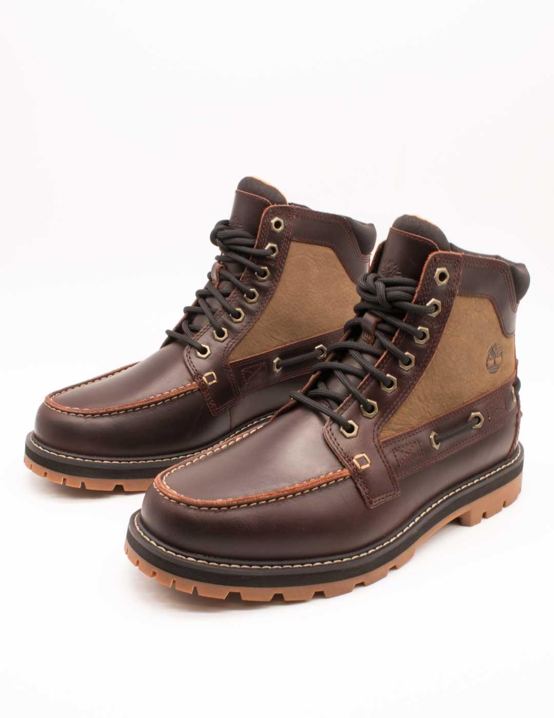 Bota Timberland A697H-EIW1 Briton Road Burgundy de Hombre
