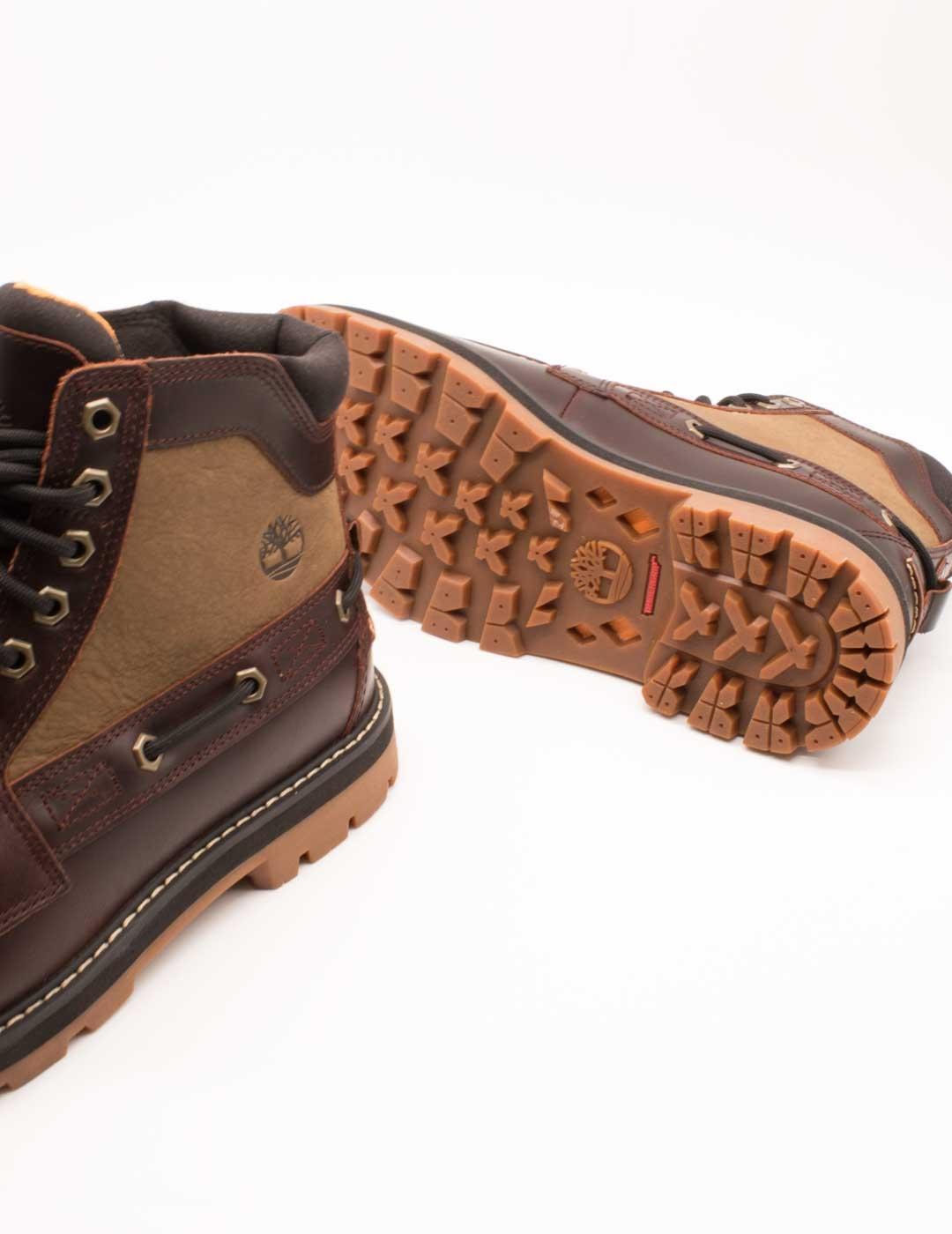 Bota Timberland A697H-EIW1 Briton Road Burgundy de Hombre