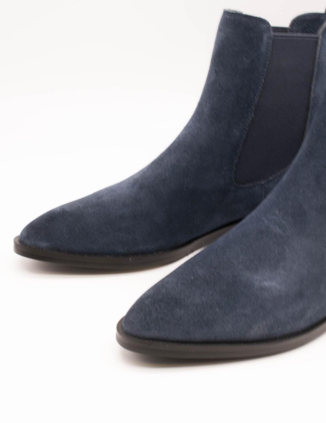 Botín Shemerry Norma Serraje Navy de Mujer