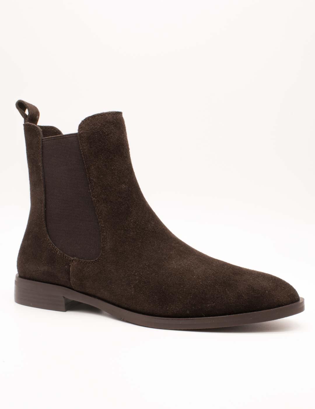 Botín Shemerry Norma Serraje Marrón de Mujer