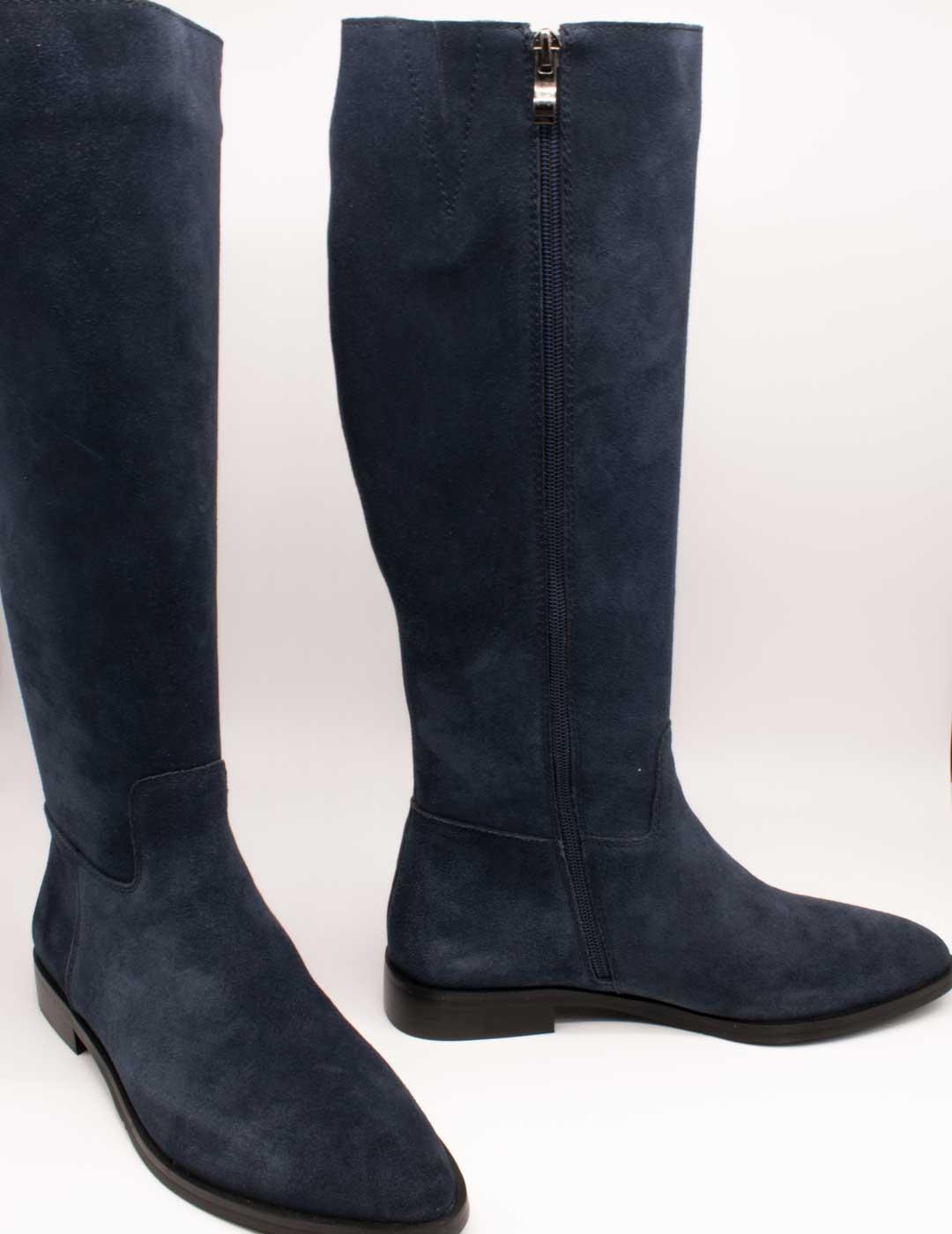 Bota Shemerry Norve Serraje Navy de Mujer