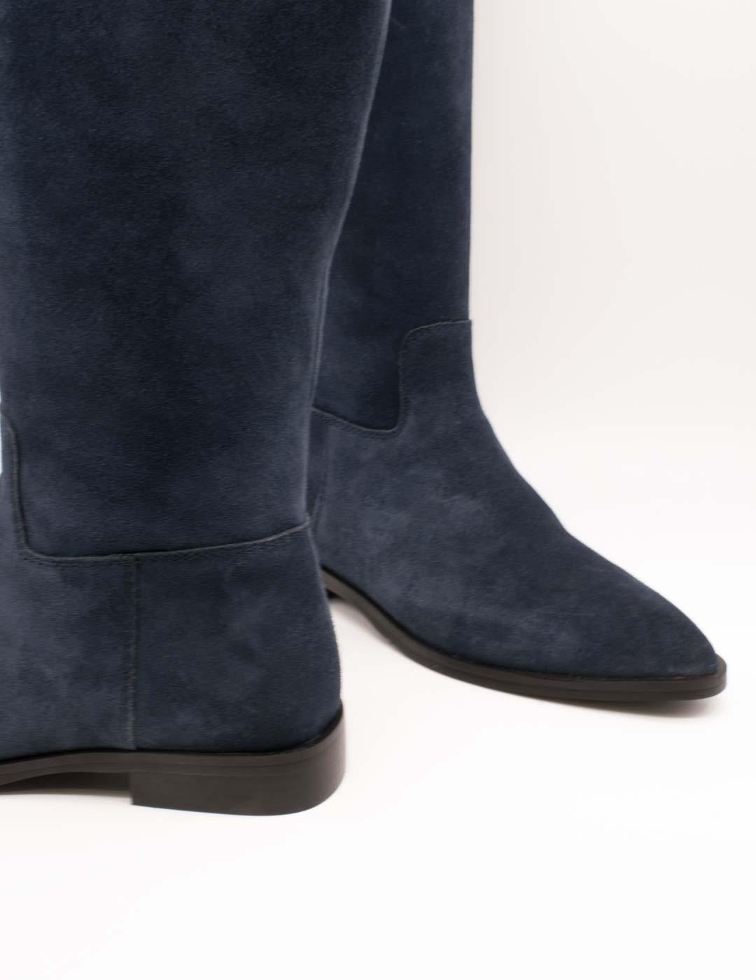 Bota Shemerry Norve Serraje Navy de Mujer