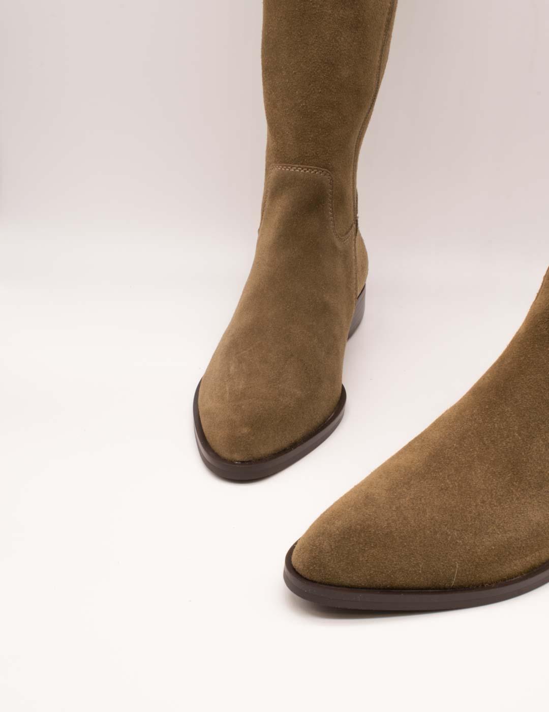 Bota Shemerry Norve Taupe Serraje de Mujer