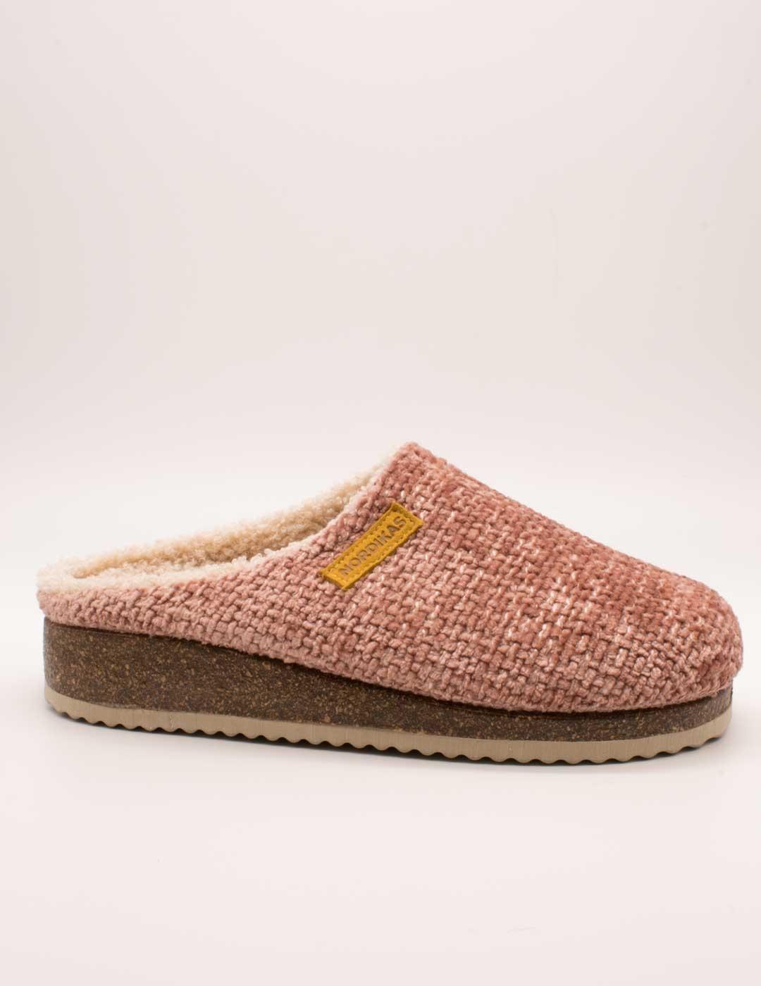 Zapatilla de Casa Nordikas 2243 Islandia Nude de Mujer