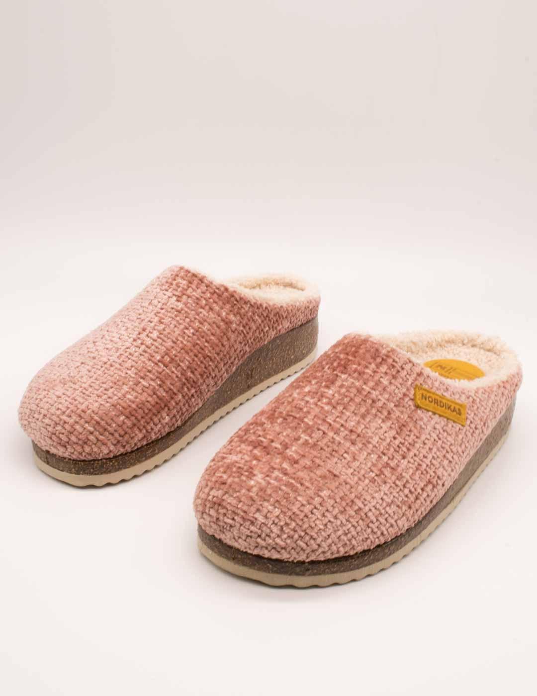 Zapatilla de Casa Nordikas 2243 Islandia Nude de Mujer