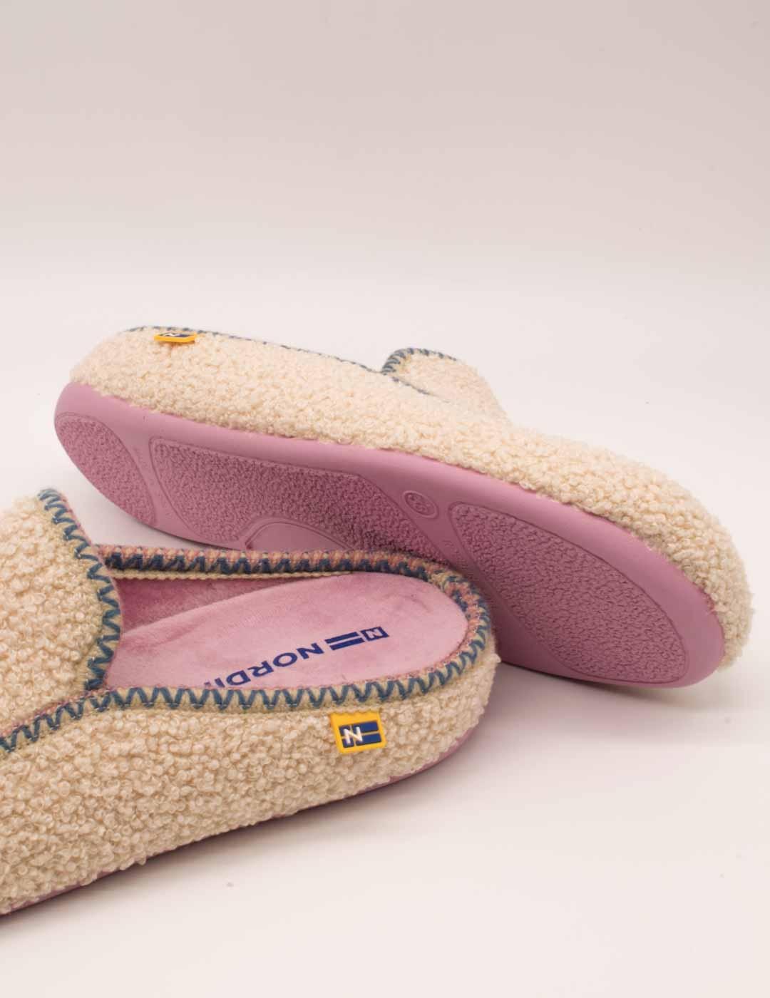 Zapatilla de Casa Nordikas 2190 Dolly Arena de Mujer
