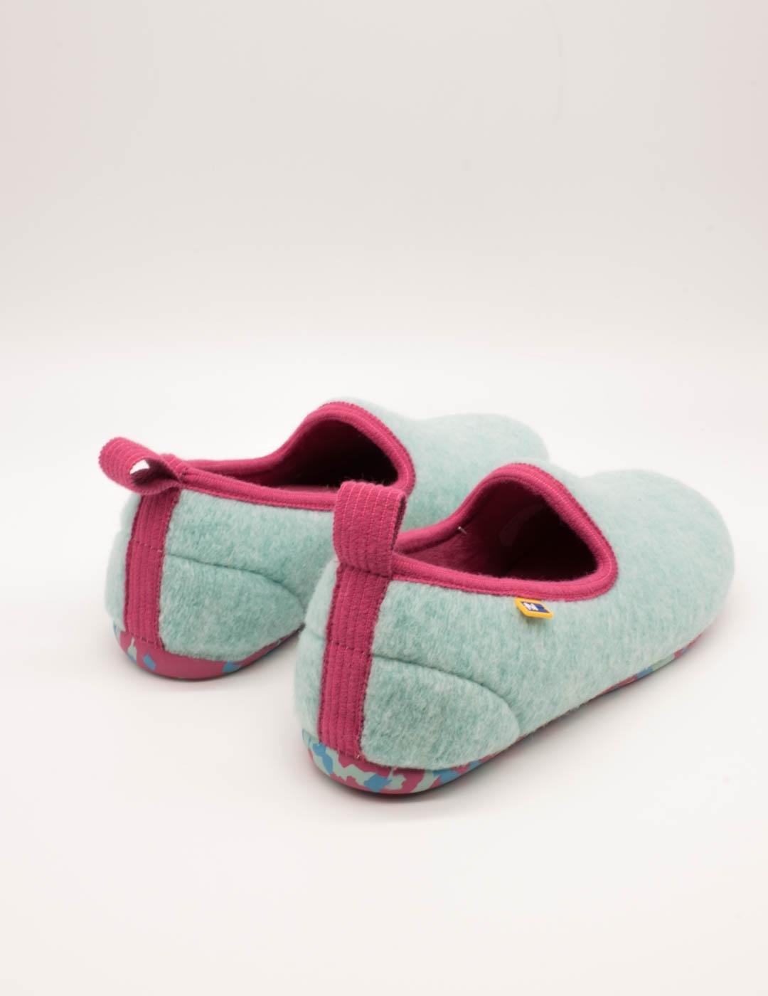 Zapatilla de Casa Nordikas 2610 Dinamic Aguamarino de Mujer