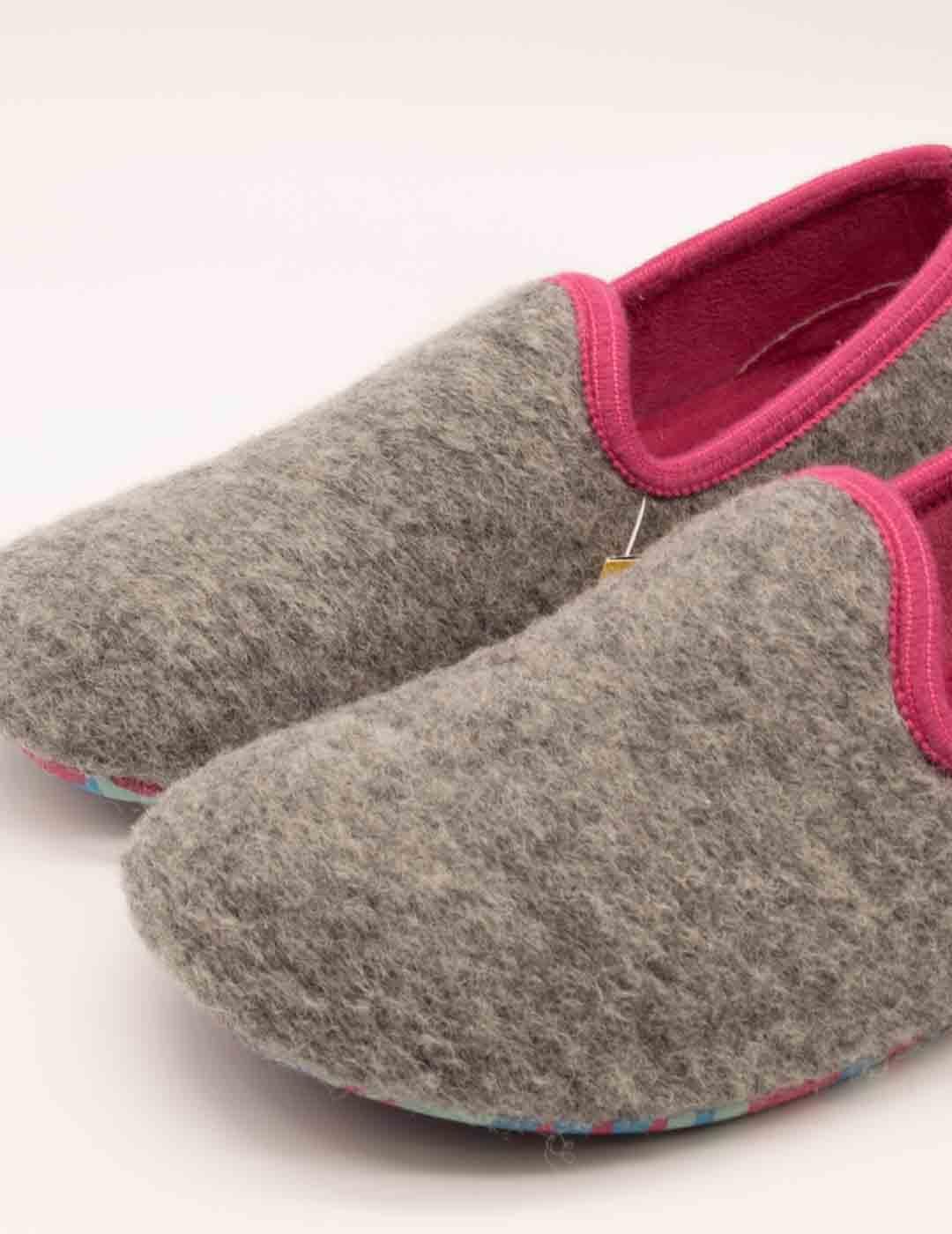 Zapatilla de Casa Nordikas 2610 Dinamic Gris de Mujer