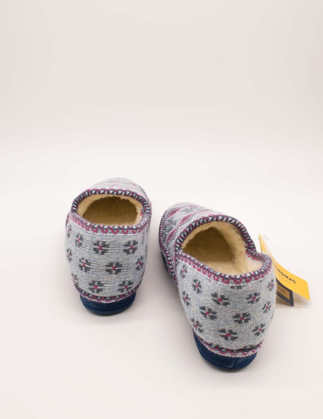 Zapatilla de Casa Nordikas 2000 Heidi Zafiro de Mujer