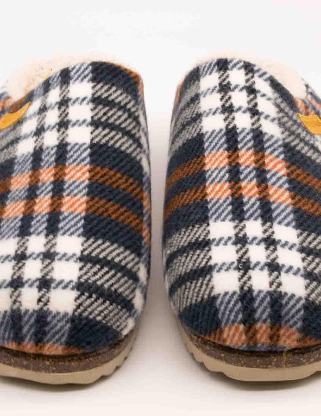 Zapatilla de Casa Nordikas 2255 Canada Azul de Hombre