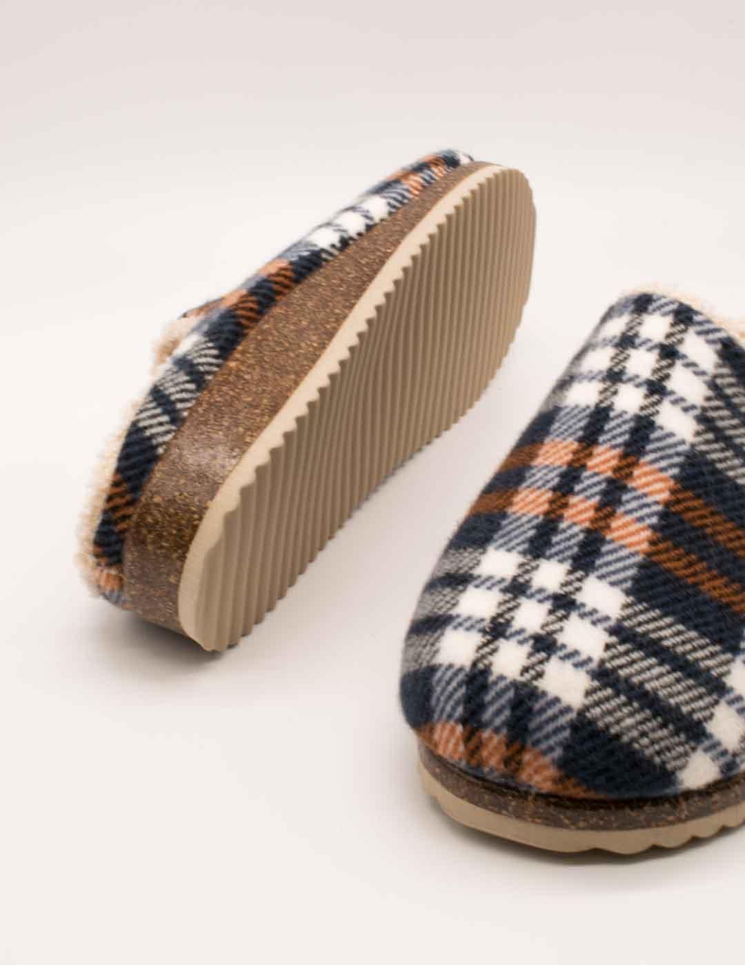 Zapatilla de Casa Nordikas 2255 Canada Azul de Hombre