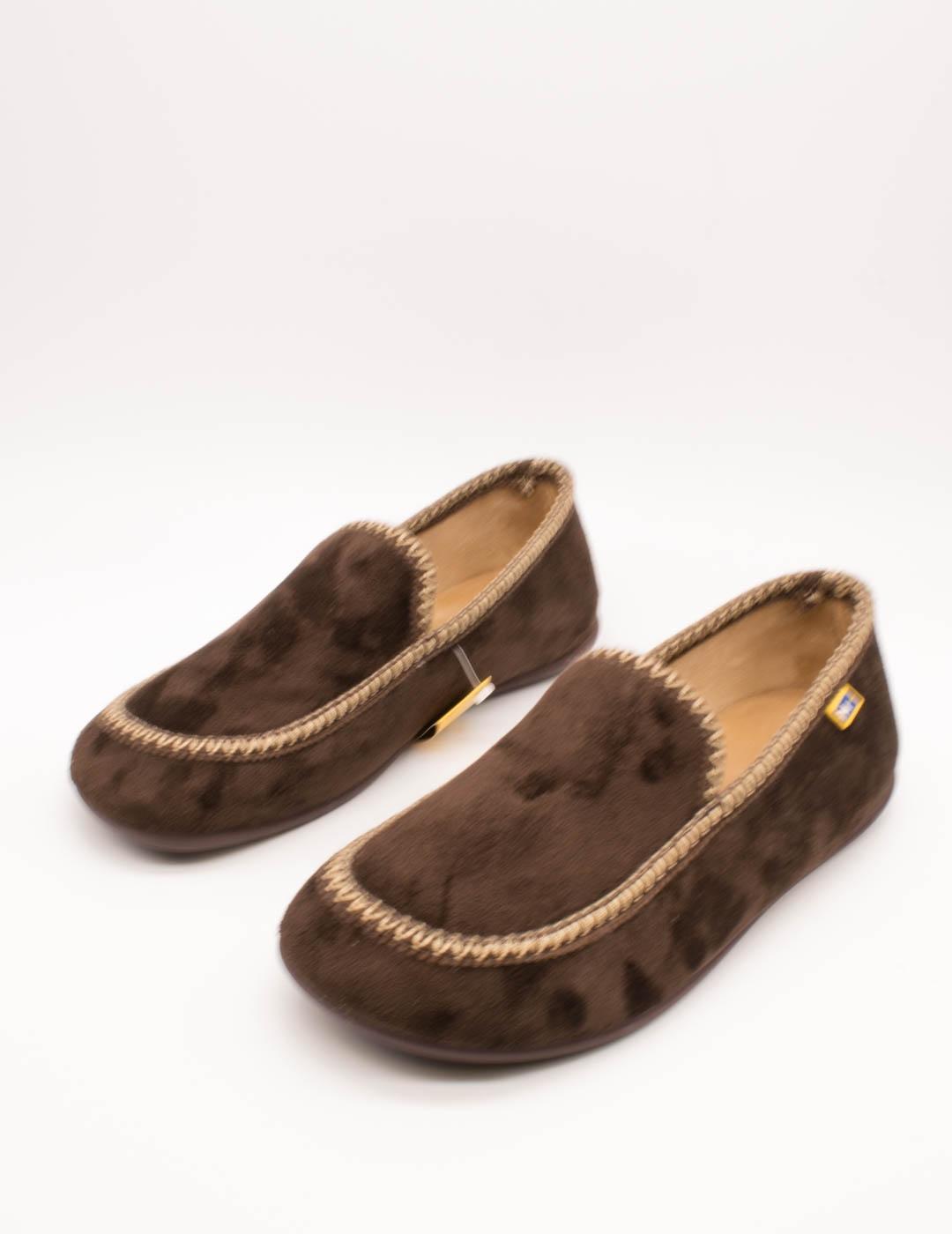 Zapatilla de Casa Nordikas 2196 Alcantara Moka de Hombre