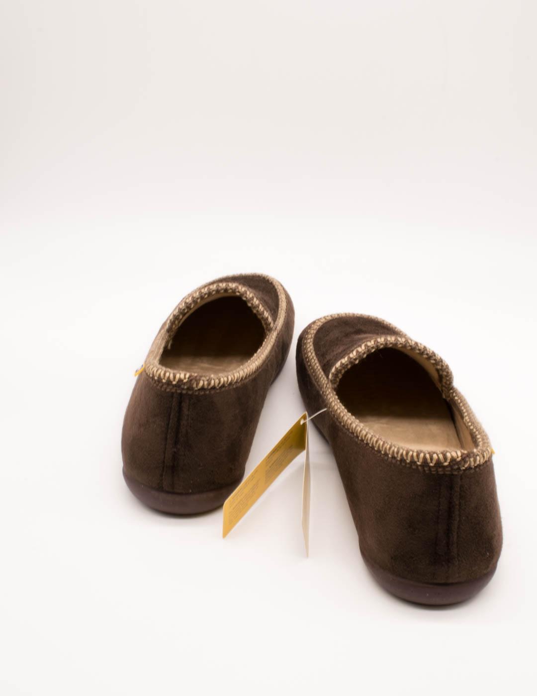 Zapatilla de Casa Nordikas 2196 Alcantara Moka de Hombre